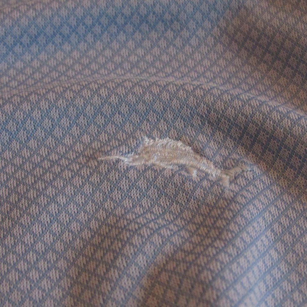 Tommy Bahama Blue IslandZone Polo Size Large(?) Tencel/Coolmax Blend - Picture 6 of 14